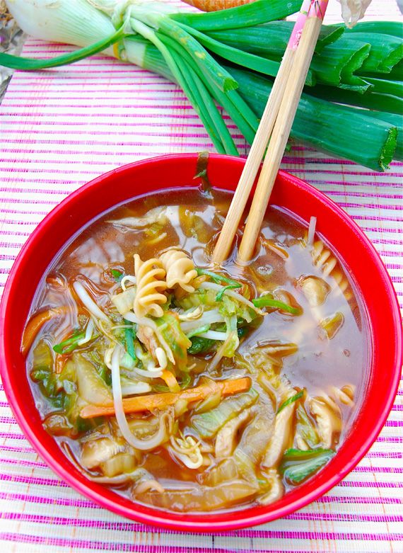 sopa picante oriental