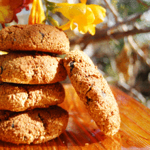 galletas de chufa y pepitas de chocolate galletas de chufa y pepitas de chocolate