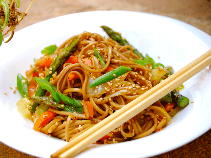 Noodles al estilo japones