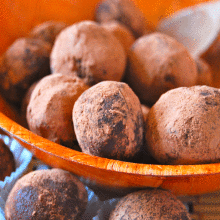 trufas de chocolate veganas trufas de chocolate veganas