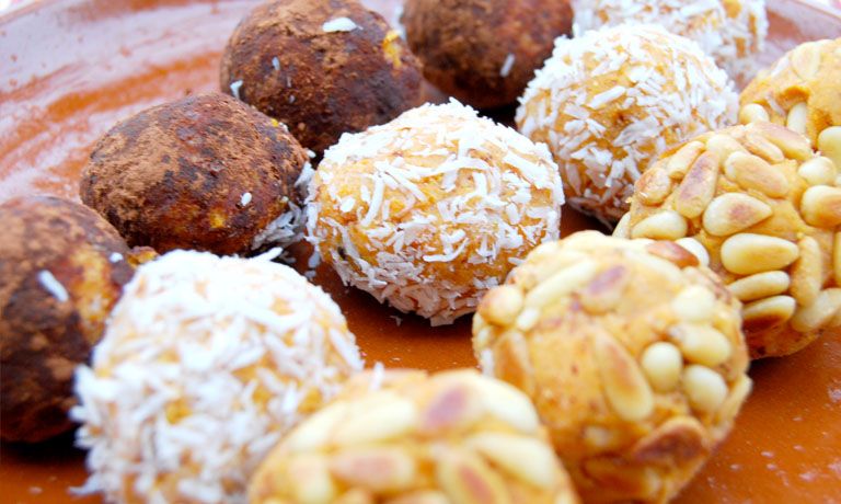 panellets de boniato