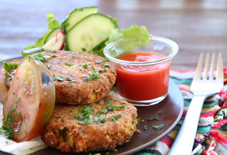 hamburguesas-de-garbanzos