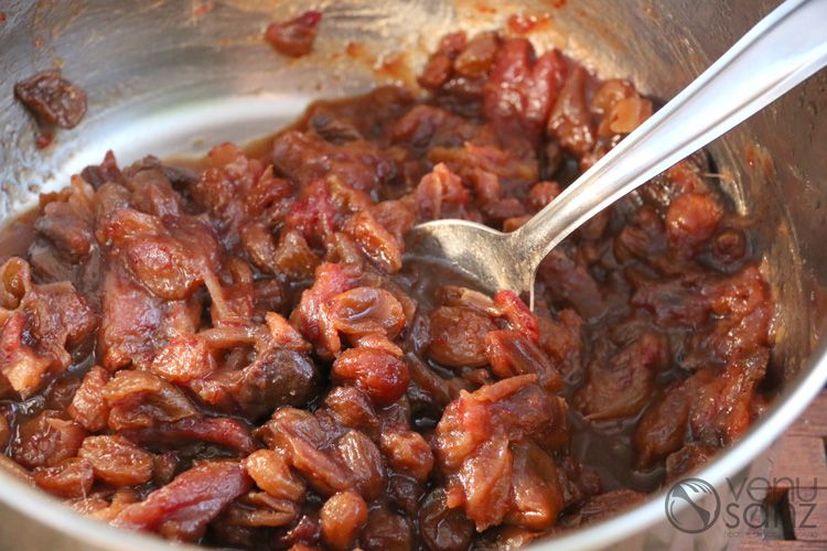 sirope natural frutas secas