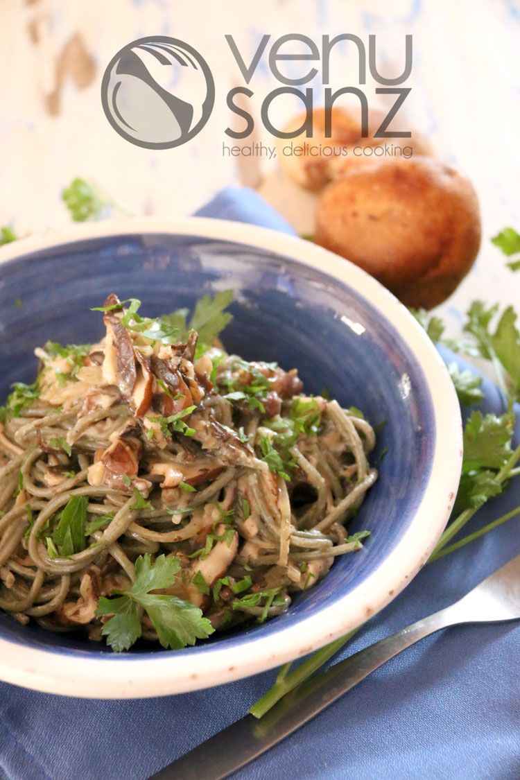 espaguetis-con-algas-y-setas