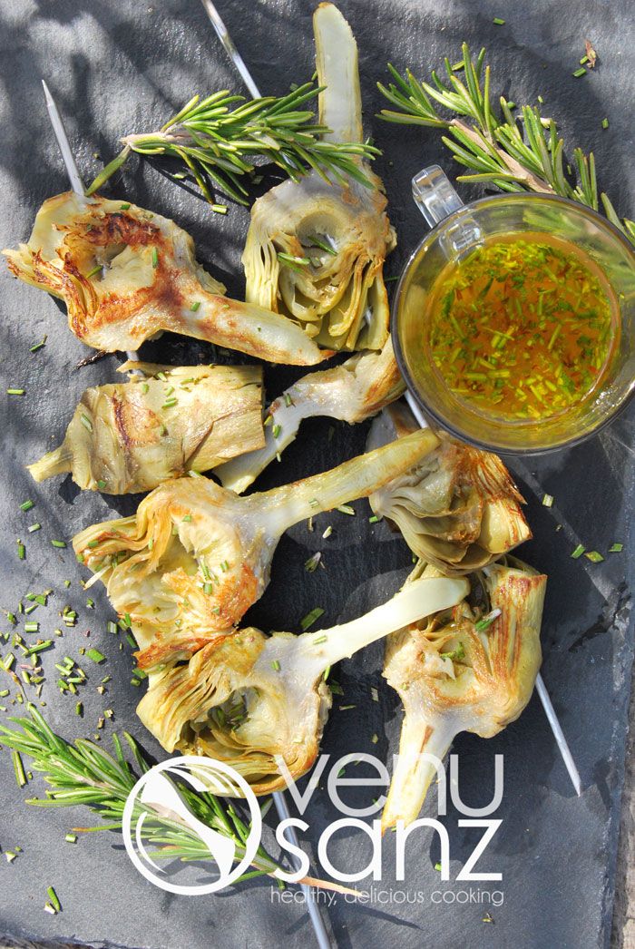 Pinchos-de-alcachofas-al-limón