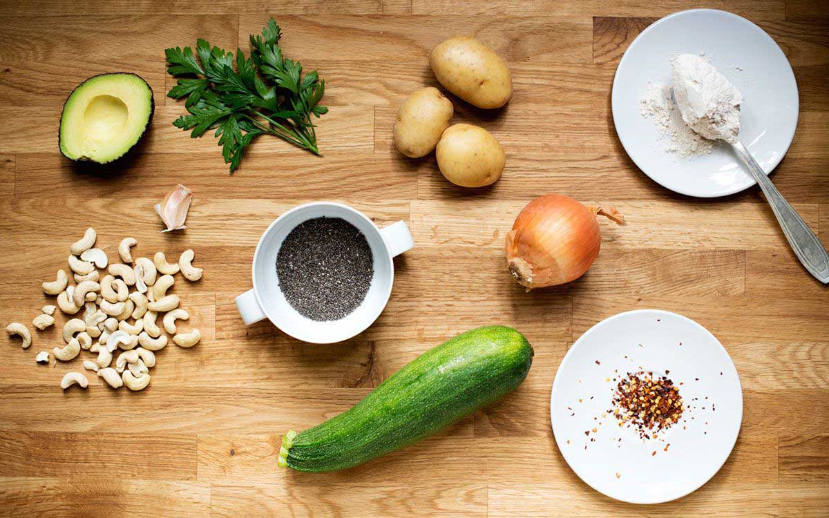 Ingredientes veganos esenciales