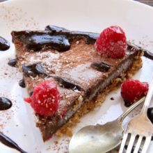 Tarta Crudivegana de chocolate Tarta Crudivegana de chocolate