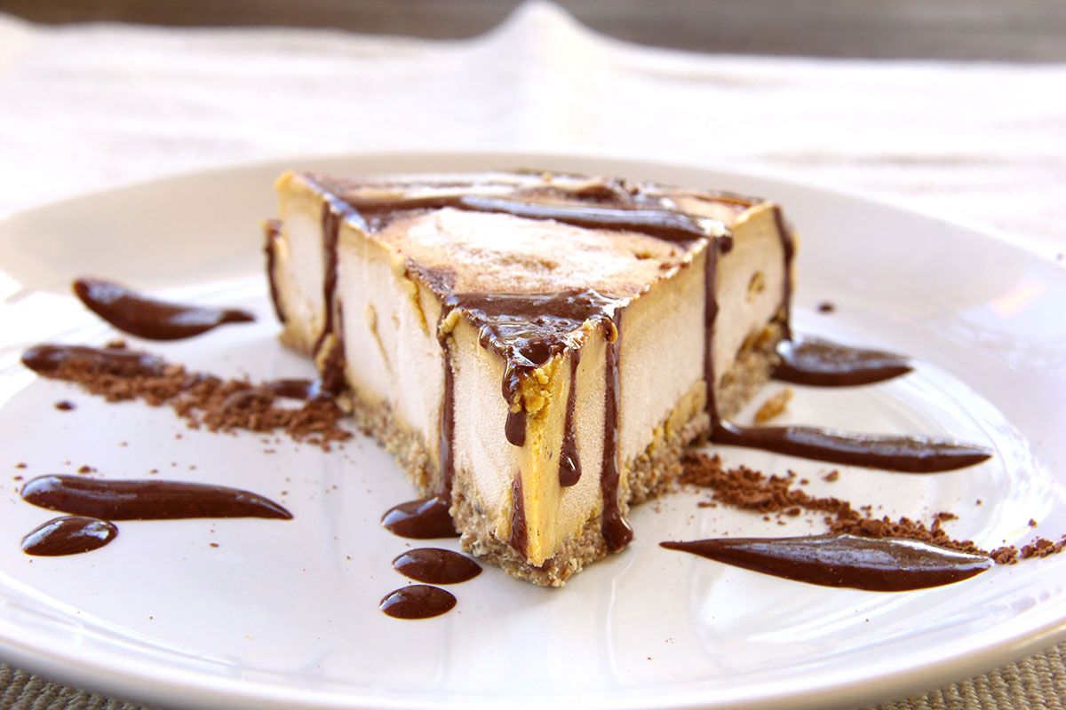 Tarta vegana de calabaza