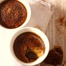 Creme brulé vegana Creme brulé vegana