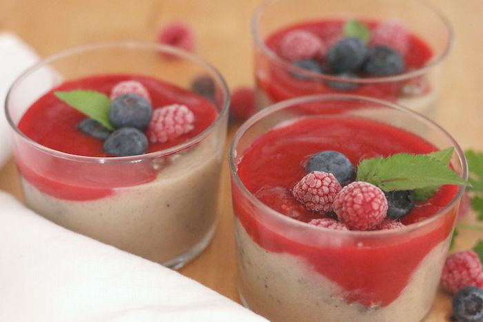 Pudding de chía con frutas