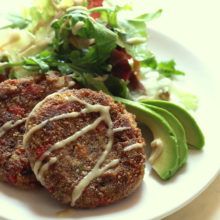hamburguesas de arroz y quinoa hamburguesas de arroz y quinoa
