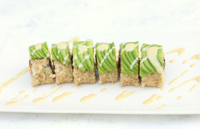Sushi vegano