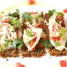 Crackers veganos Crackers veganos