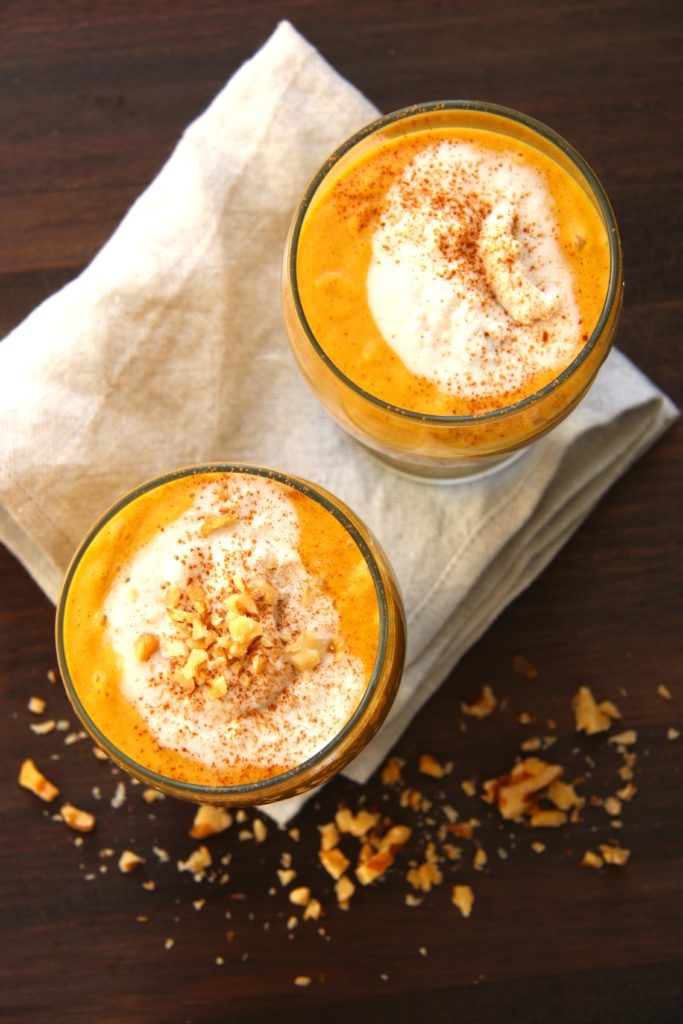Batido de calabaza vegano