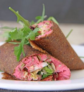 Tortitas crudiveganas de lino