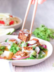 Curry verde con leche de coco