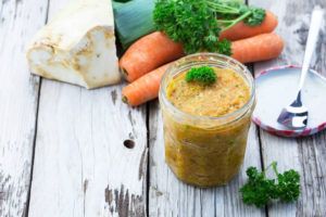 caldo vegetal casero