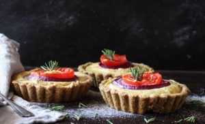 Quiche cremosa de verduras