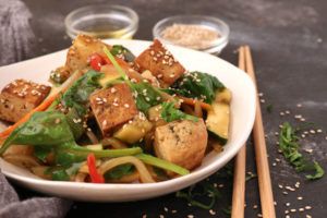 Receta de tofu agridulce