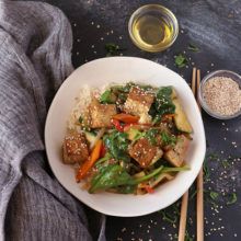 Receta de tofu agridulce con verduras Receta de tofu agridulce con verduras