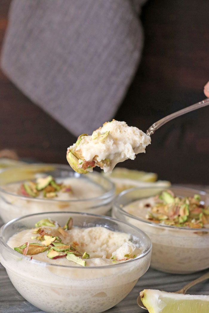 Mousse vegana esponjosa