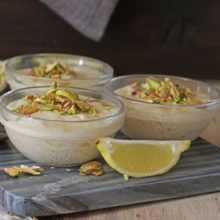 mousse vegana de limón mousse vegana de limón