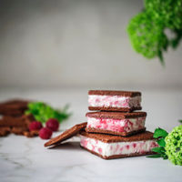 Sandwich limón y Frambuesas